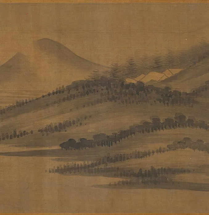 传宋高凤画山水卷_09