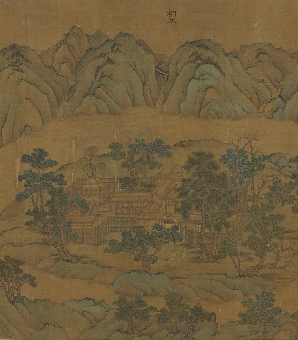 传郭忠恕摩诘本辋川图卷_17