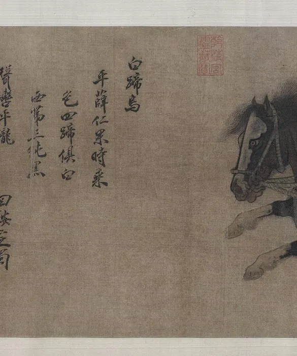 赵霖昭陵六骏图卷_18