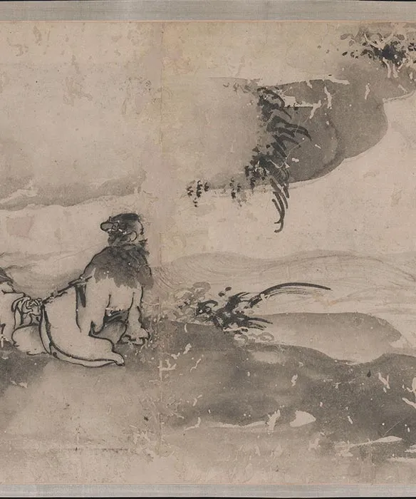 传龚开《壶天聚乐图》卷_15
