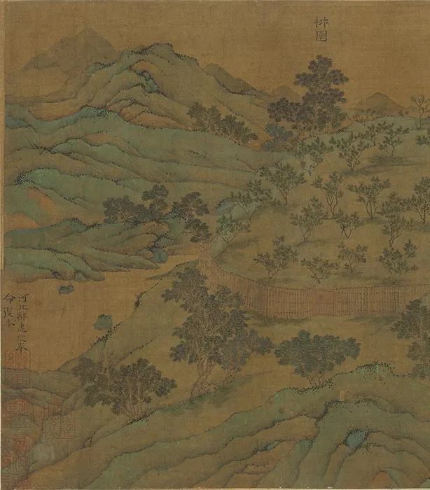 传郭忠恕摩诘本辋川图卷_01