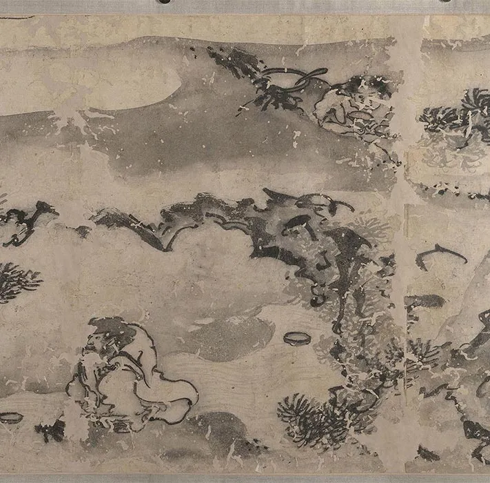 传龚开壶天聚乐图卷_08