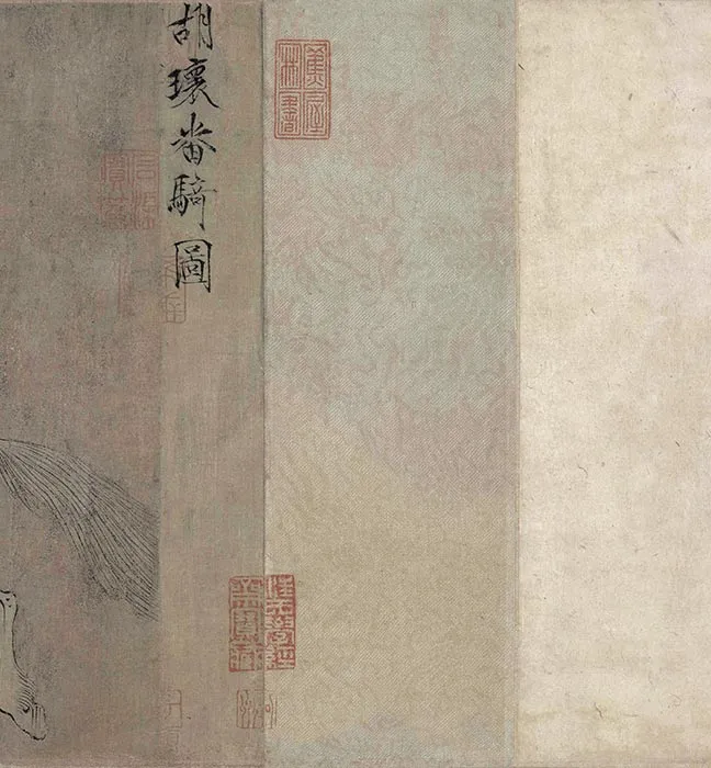 传五代胡瓌番骑图卷_08