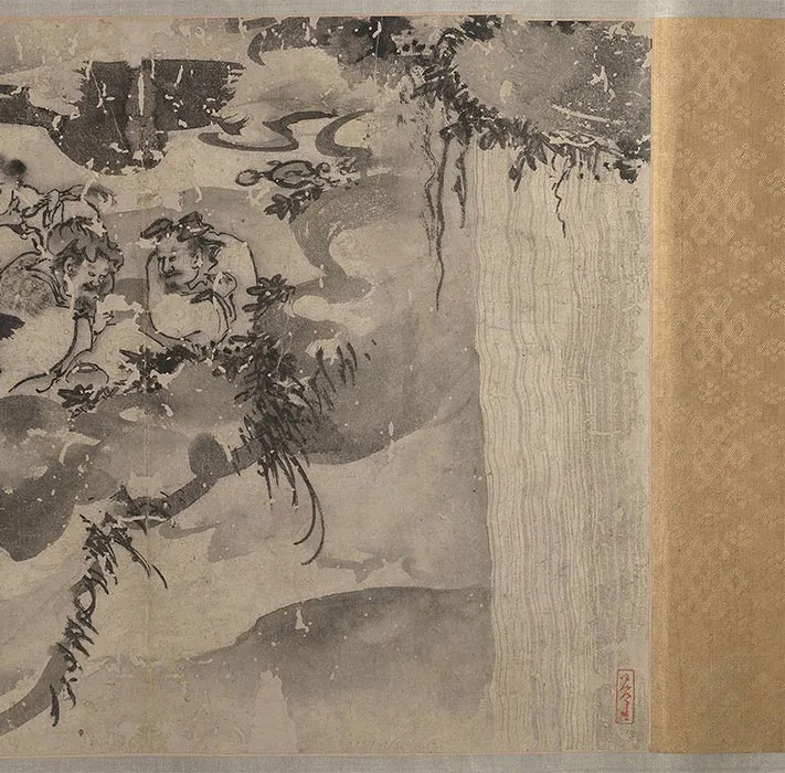 传龚开壶天聚乐图卷_12