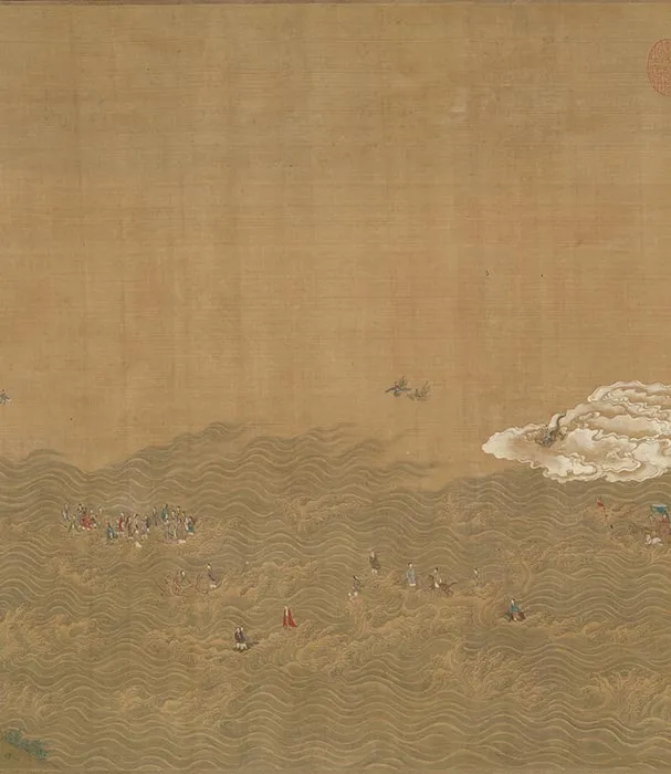 传宋方椿年诸仙汇祝图卷_15