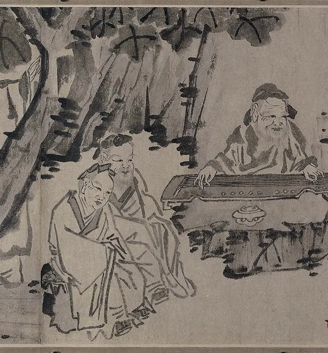 传龚开《百老图》卷_12