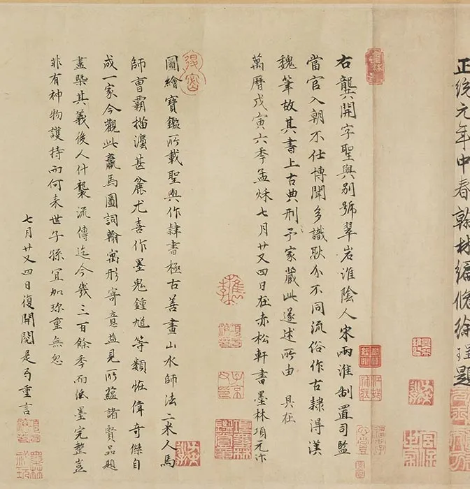 龚开《骏骨图》亦名《瘦马图》卷_07