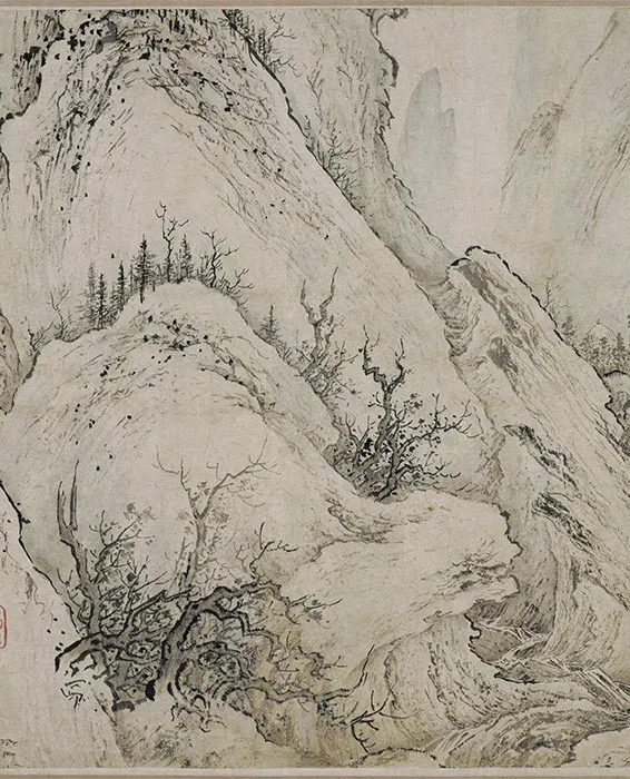 太古遗民《江山行旅图》卷_06