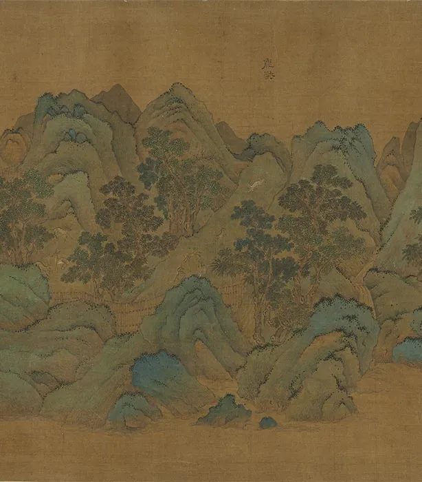 传郭忠恕摩诘本辋川图卷_09