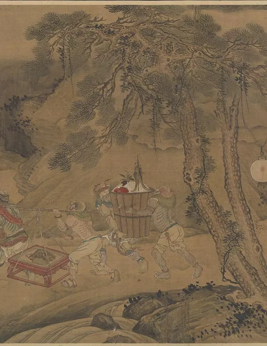 传龚开《钟进士移居图》卷_10