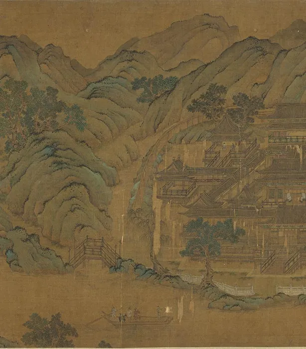 传郭忠恕摩诘本辋川图卷_13