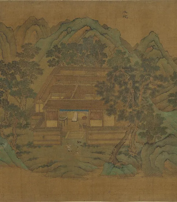 传郭忠恕摩诘本辋川图卷_08