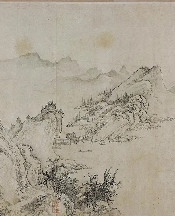 太古遗民《江山行旅图》卷_12