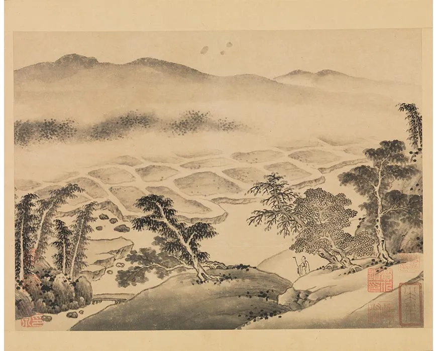 30-传巨然画谢灵运诗意