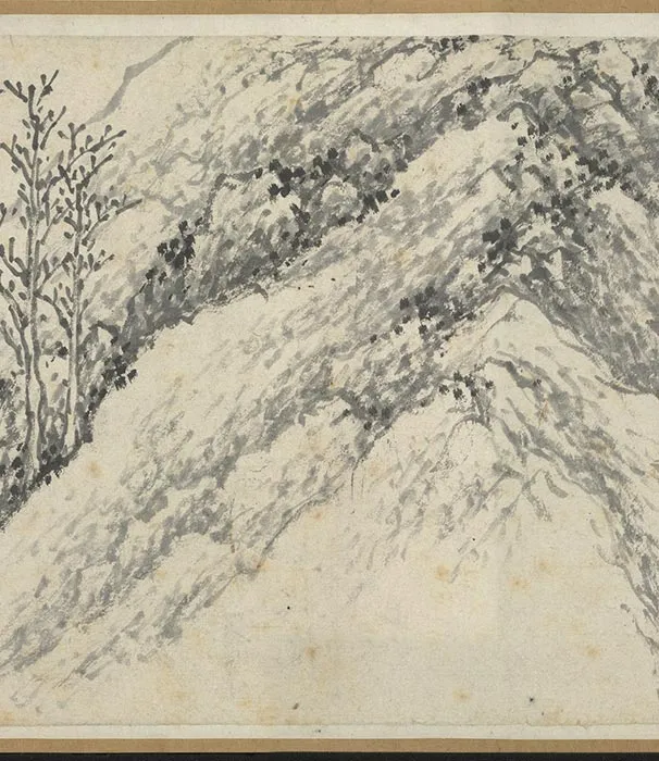 明沈周仿巨然山水卷_10