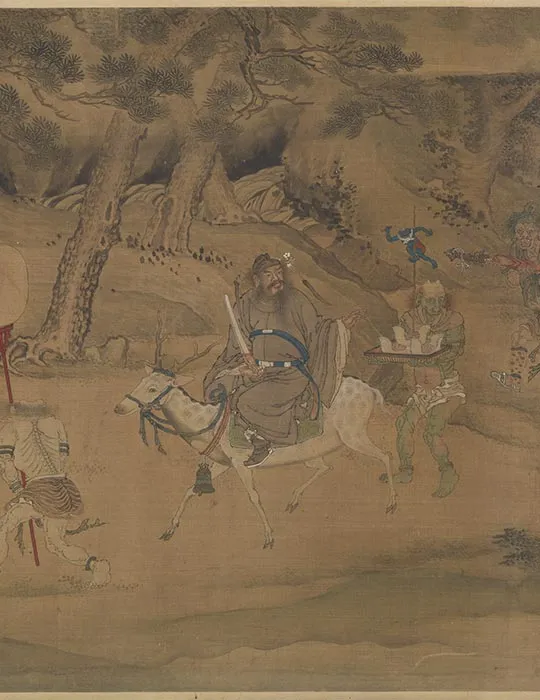 传龚开《钟进士移居图》卷_13