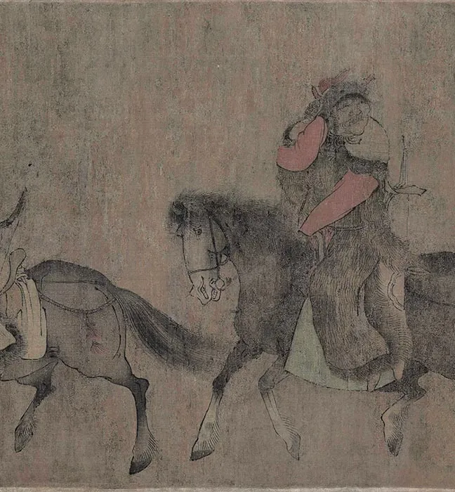 传五代胡瓌番骑图卷_03