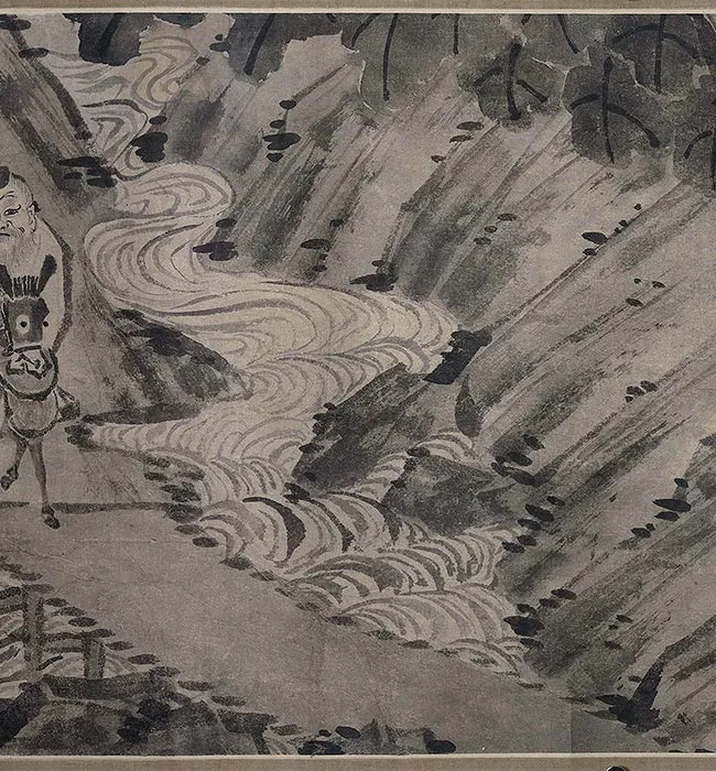 传龚开《百老图》卷_02