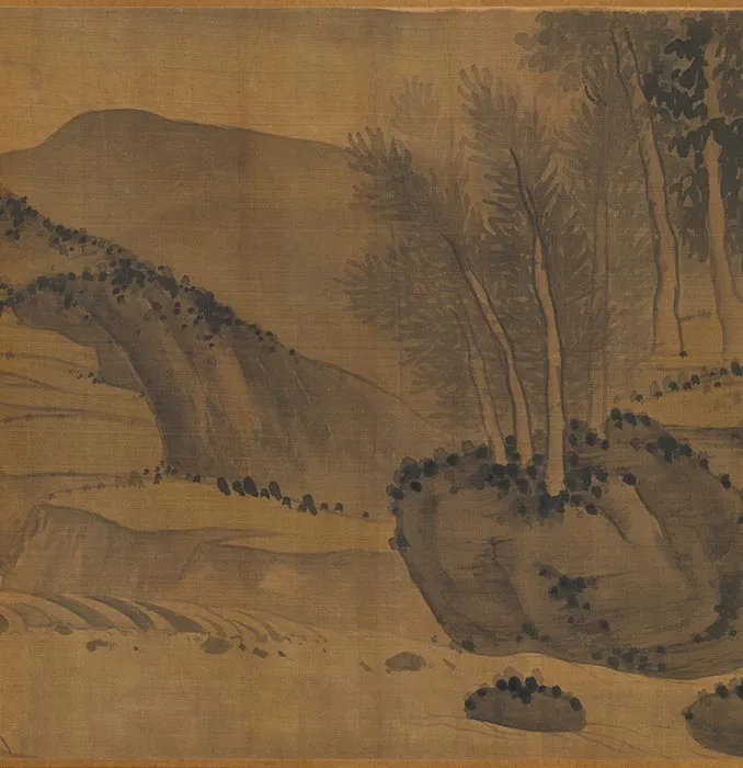 传宋高凤画山水卷_13