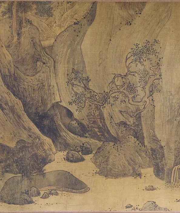 传江参《水阁雅集图》卷_05
