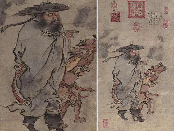 朱见深人物画《岁朝佳兆图》