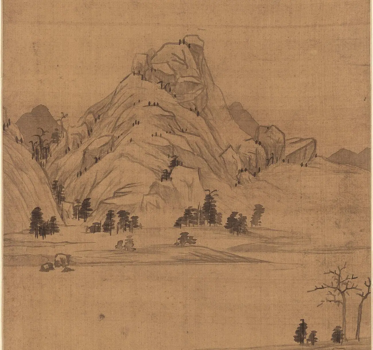 程嘉燧山水画立轴_03