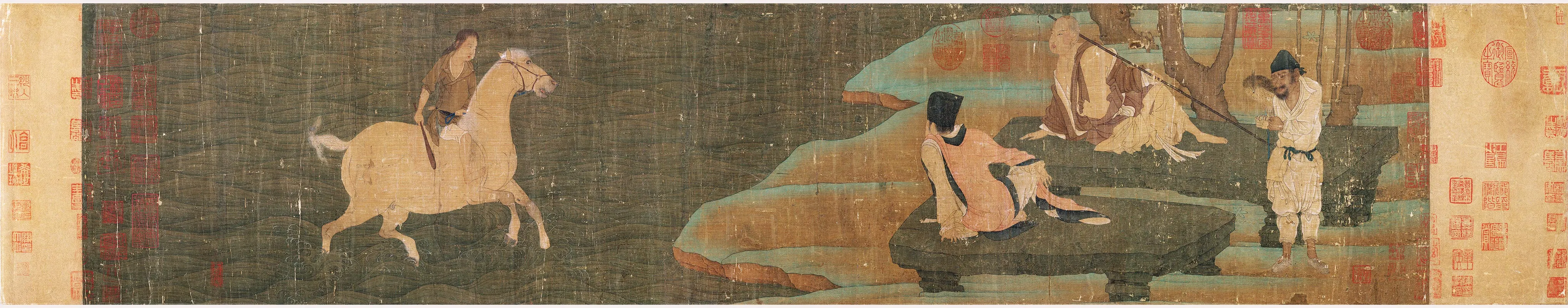 五代《神骏图》卷