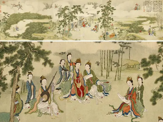 吴道子《八十七神仙卷》