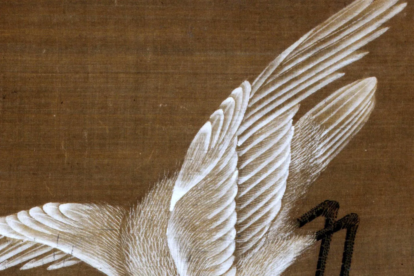 传五代南唐·顾德谦《步莲池水禽图》对轴- 国画作品高清大图下载- 集古作网