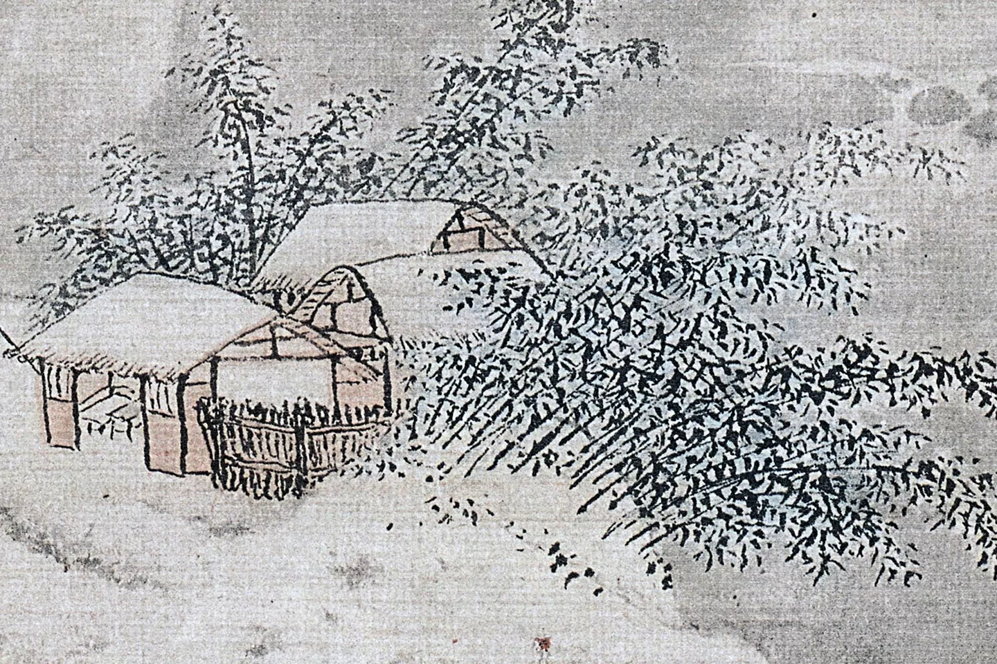 唐寅 柴门掩雪 中国画 掛け軸 水墨画 和室 玄関 茶室 壁掛け 美術品 唐寅 柴门掩雪 中国画 掛け軸 水墨画 和室 玄関 茶室 壁掛け 美術品