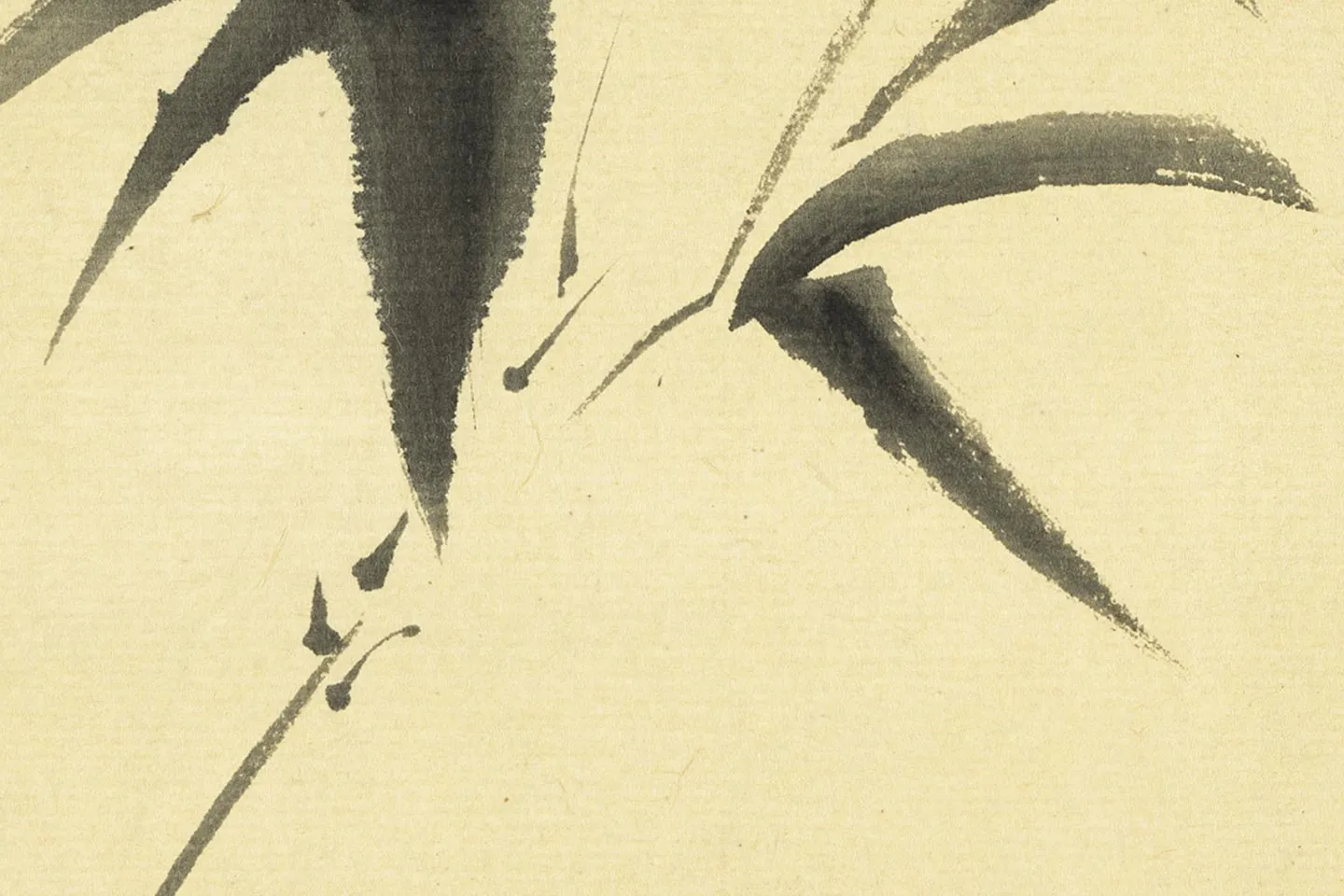 翁同龢水墨画《画竹》轴- 国画作品高清大图下载- 集古作网