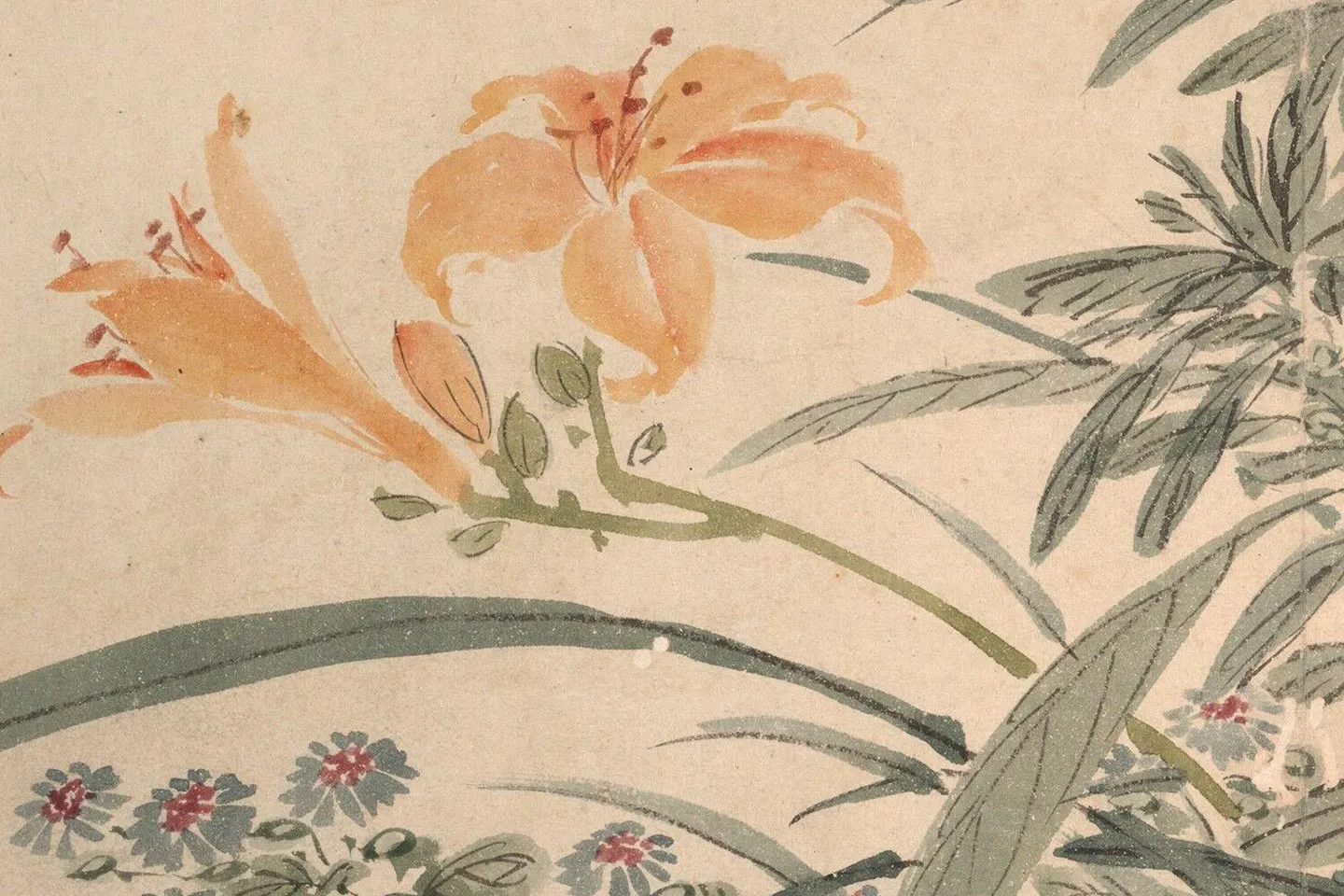 传陈淳《杂花图》册(共21开) - 国画作品高清大图下载- 集古作网