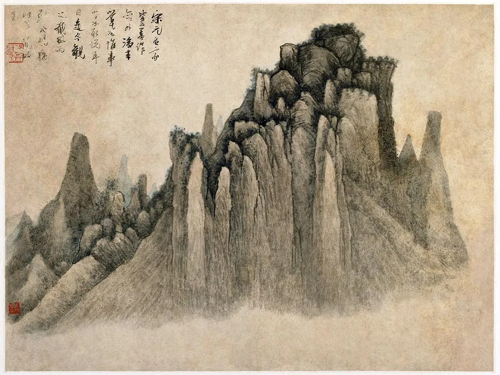 清龚贤《四景山水册》-(2)