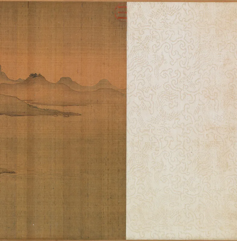 宋赵令穰《陶潜赏菊图》卷_15