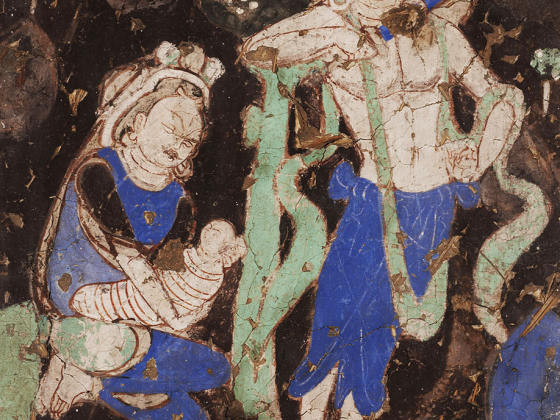 克孜尔千佛洞壁画《本生故事图》