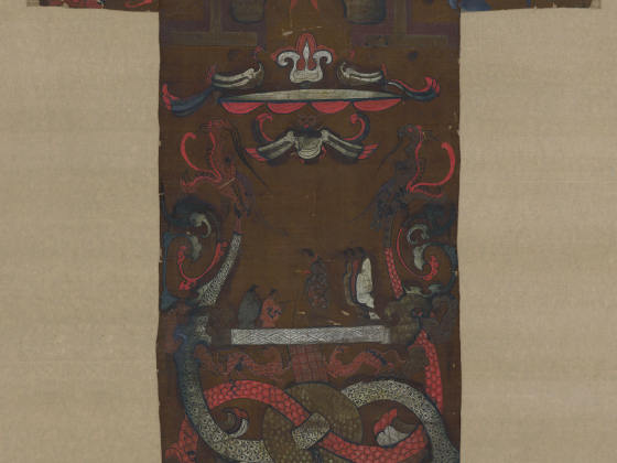 马王堆一号汉墓T形帛画