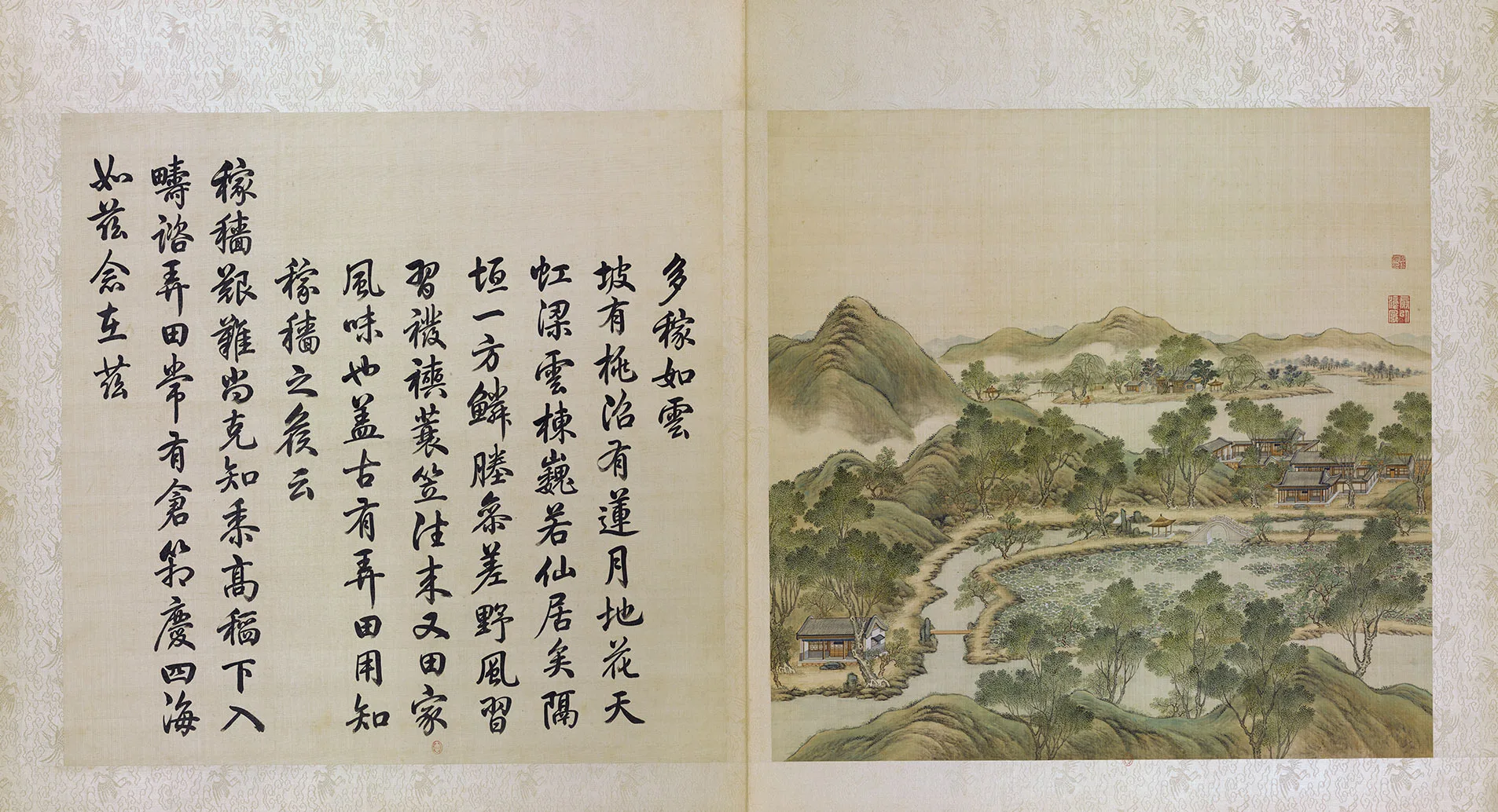 圆明园四十景图《多稼如云》