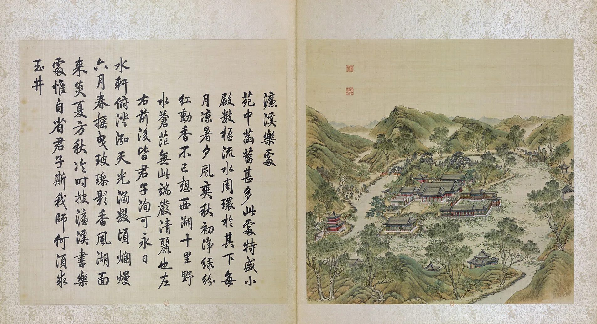 圆明园四十景图《濂溪乐处》