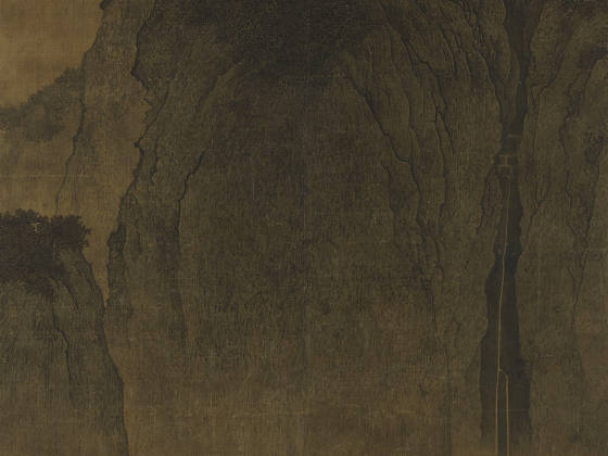 范宽《溪山行旅图》轴