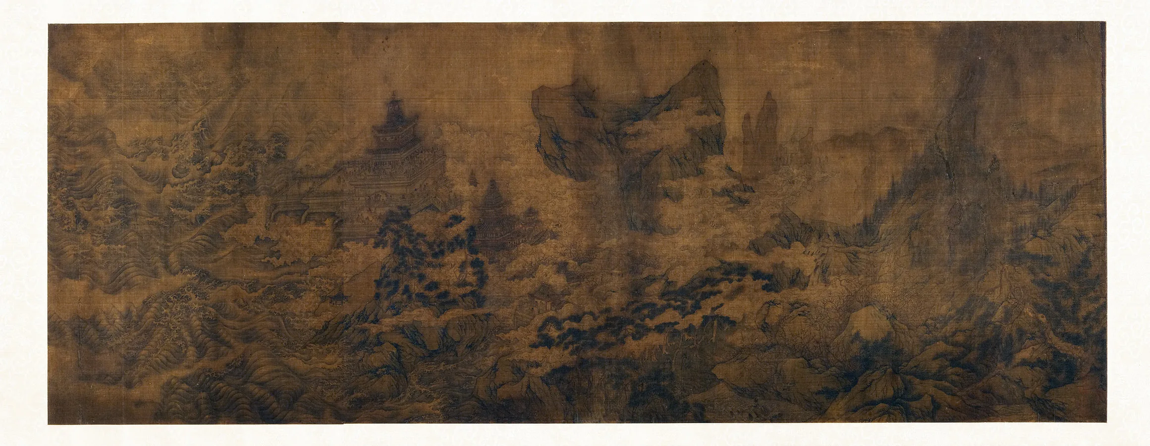 传宋李成寿山福海卷