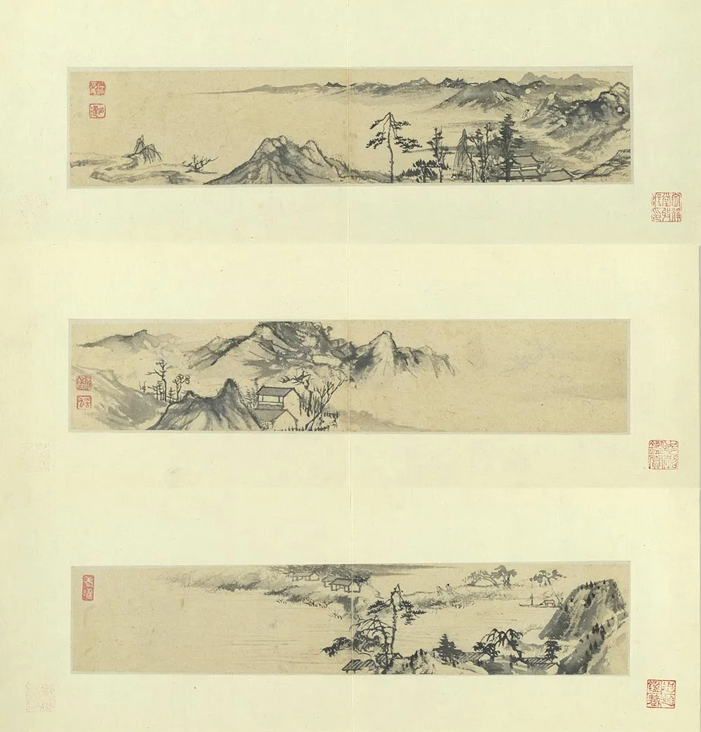 石涛水墨山水小册_02
