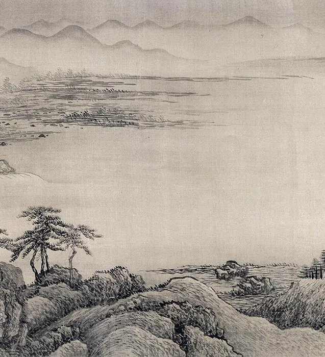 清王翚摹范宽溪山行旅图卷_21