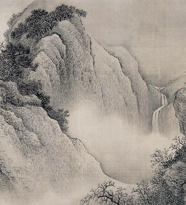 清王翚摹范宽溪山行旅图卷_17