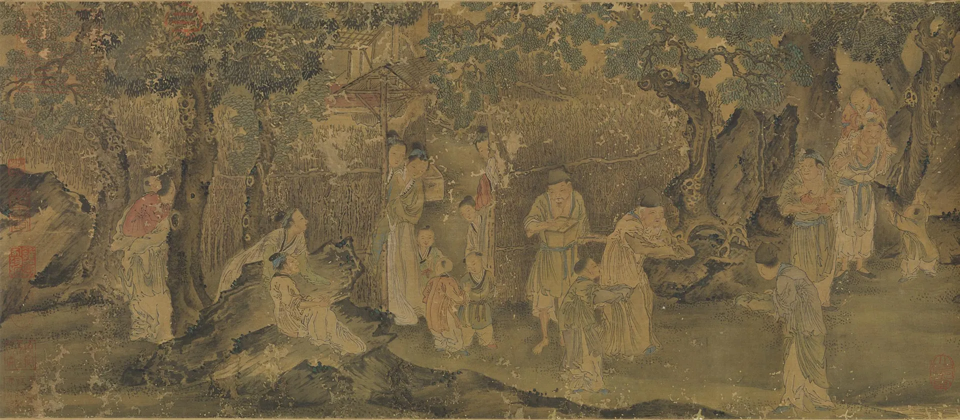 传宋龚开人物
