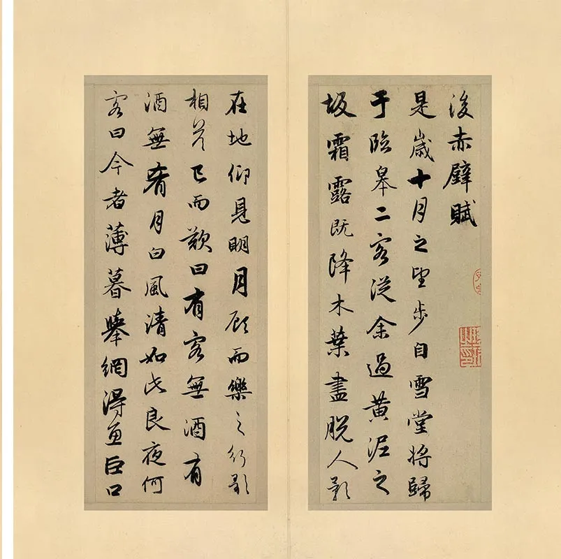 赵孟頫行书赤壁二赋册_09