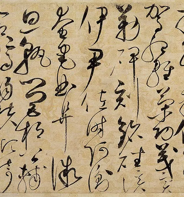 宋徽宗赵佶《草书千字文》卷_23