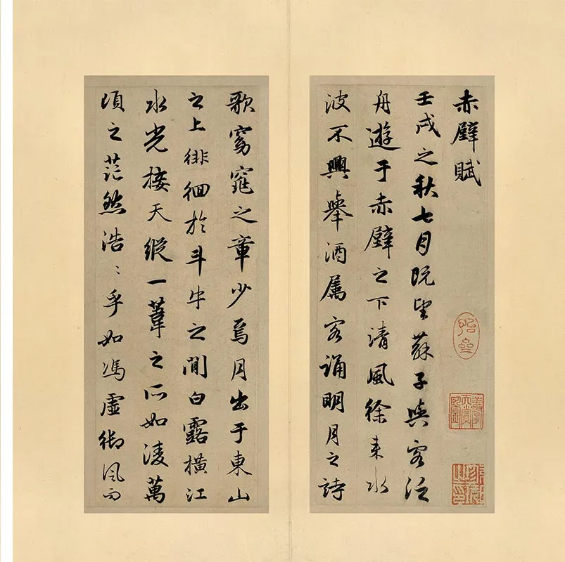 赵孟頫行书赤壁二赋册_15