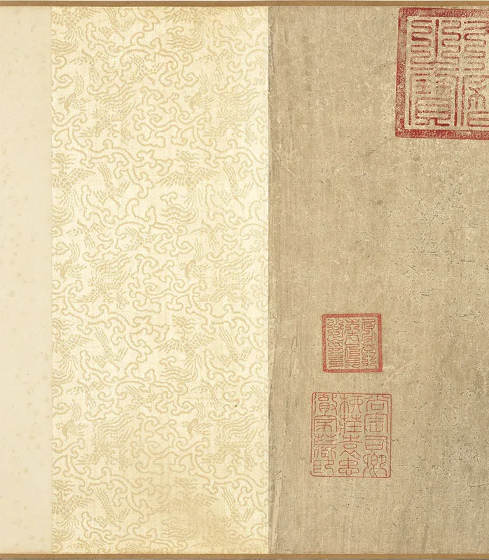 传宋米芾行书鹡鸰颂卷_01