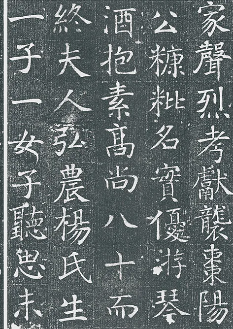 颜真卿《王琳墓志》墨拓册页_19