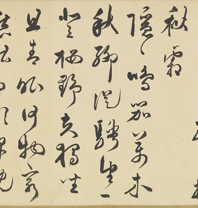 祝允明行草书诗帖卷_13